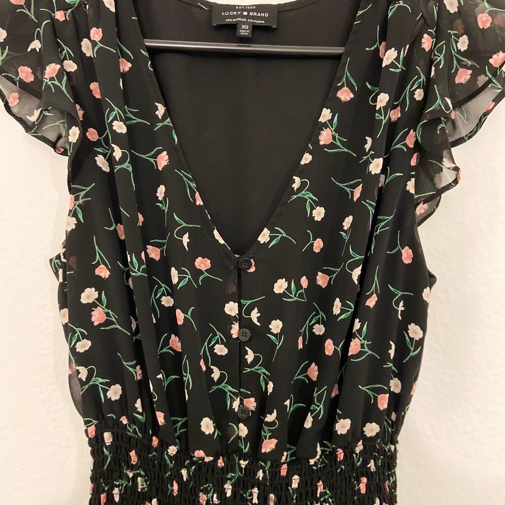Floral Lucky Brand Midi Dress